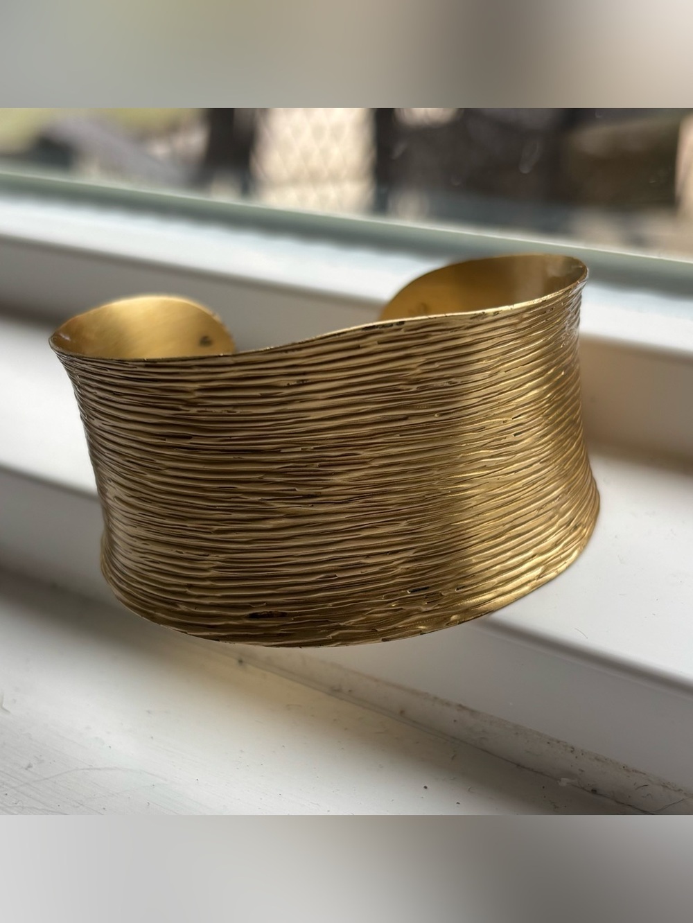Charles Albert Alchemia Textured Cuff Bracelet